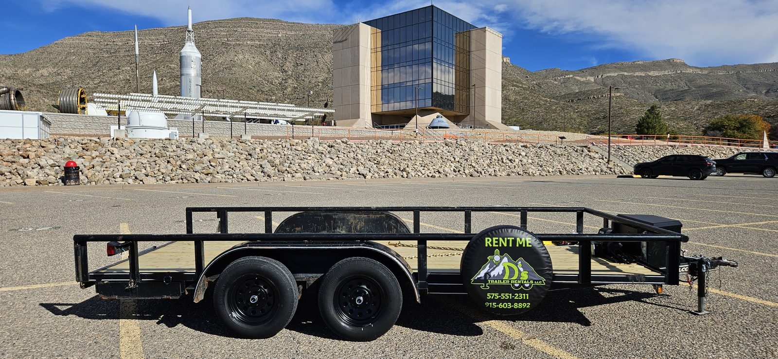 D's Trailer Rentals — tandem-axle utility trailer in Alamogordo, New Mexico